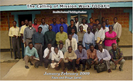 Zambia Pastoral Training Seminar, sponsored by Reformation Christian Ministries